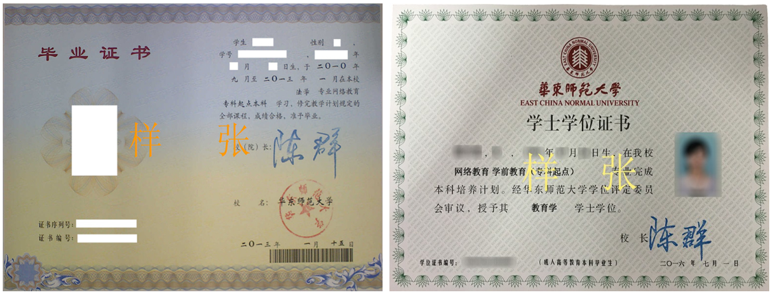 廣東成人教育畢業(yè)證書樣本！